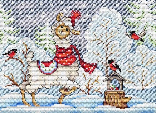 (image for) Winter Evening Counted Cross Stitch Kit
